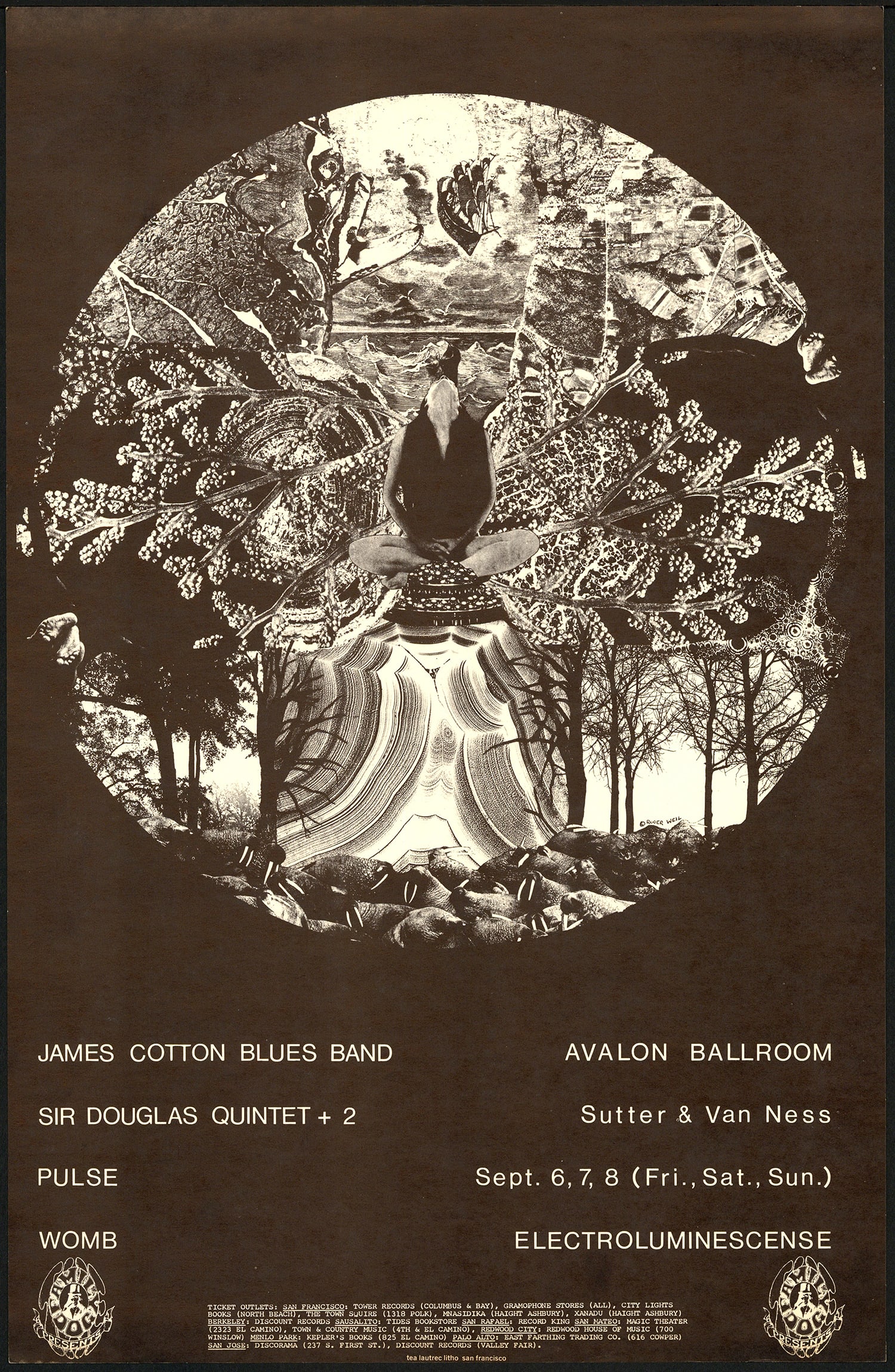 Roger Weil: Original FD-136 James Cotton Poster (1 of 1)