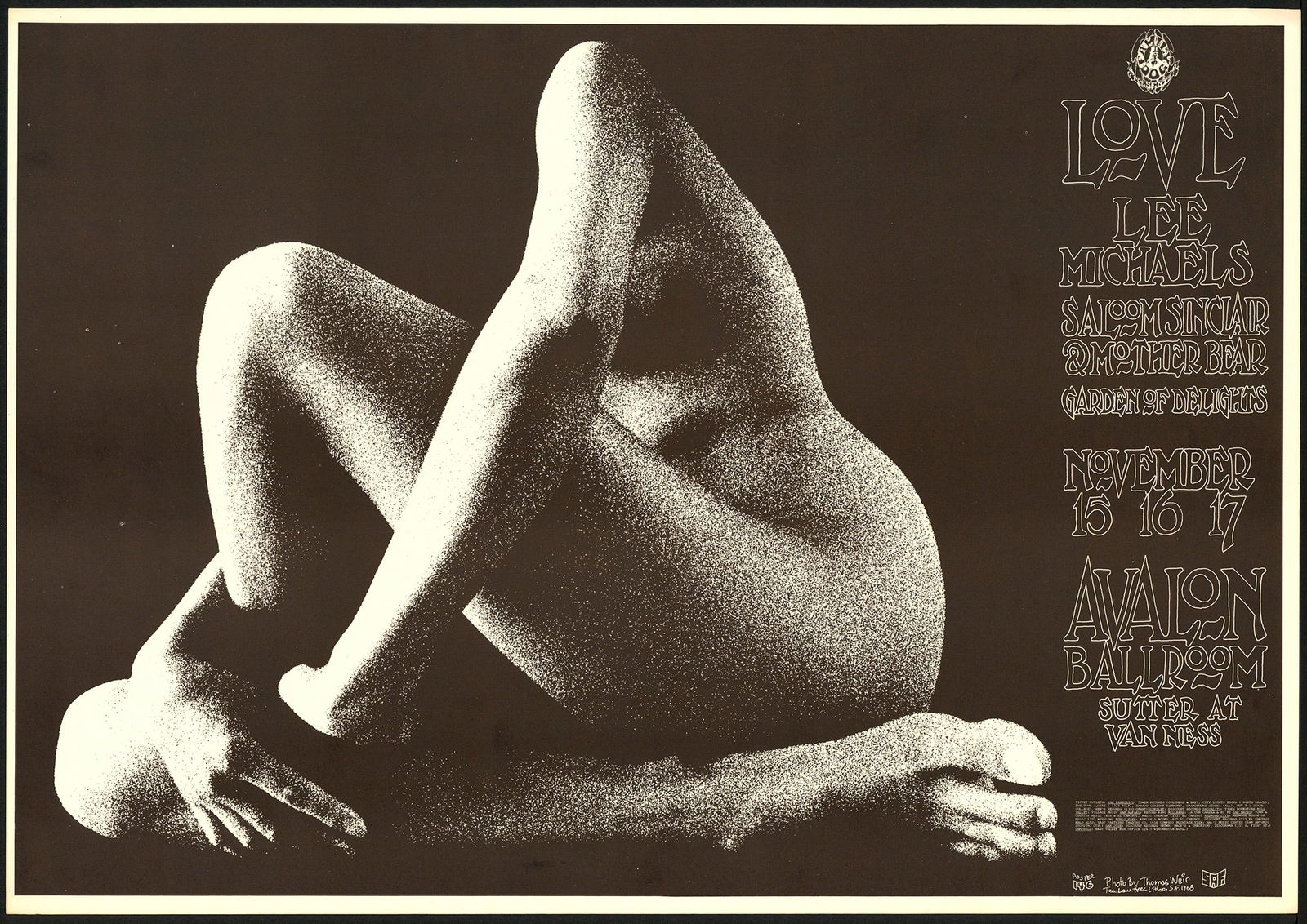 Thomas Weir and San Andreas Fault: Attractive Original FD-146 Poster (1 of 1)