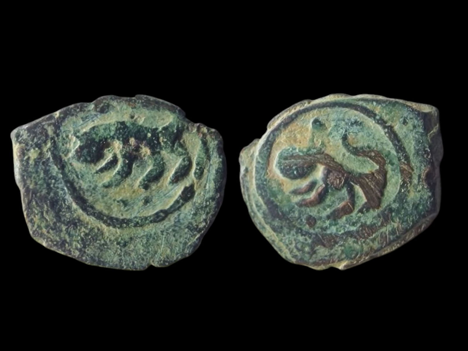 Seljuk Empire – Kaykhusraw II (1237-1246 AD) – Rare Double-Dragon Bronze Coin (1 of 1)