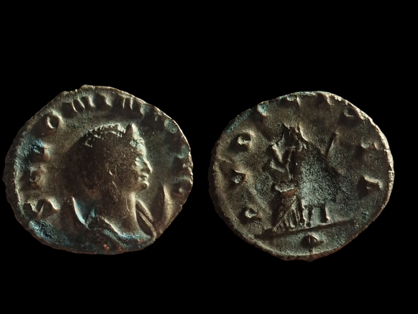 Roman Silver Denarius of Faustina II (1 of 1)