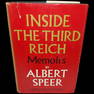 Inside the Third Reich: Memoirs by Albert Speer translated by Winston, Richard and Clara Published