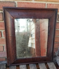17th century cushion mirror