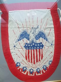Patriotic eagle star federal shield star flag rare paper