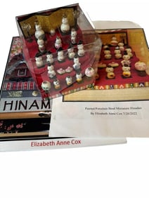 Miniature Hinamatsuri (japanese Doll's Festival Girls' Day) Beads & Books