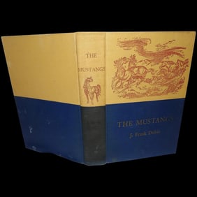 1952 The Mustangs by J. Frank Dobie First Edition