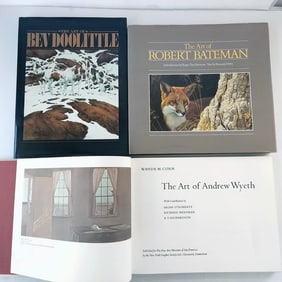 Bateman Wyeth and Doolittle Art Books