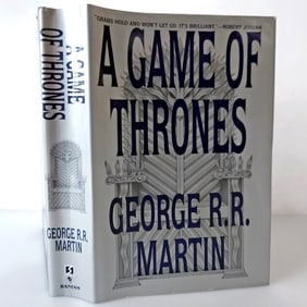 A Game of Thrones by George RR Martin 1996 Hardcover 1st SFBC Edition Bantam Spectra