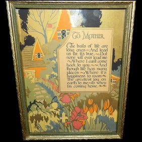 Vintage Poem for Mother circa 20?s-40?s