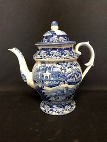 Staffordshire Coffee Pot