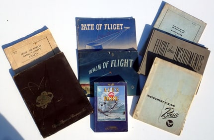 Collection of 8, Aviation books and booklets 1940's