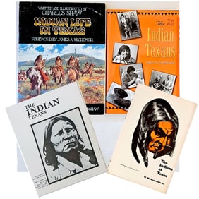 The Indian Texans & the Texian Indians Book Lot