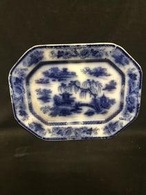 Manilla Flow Blue Platter
