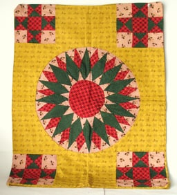 Antique Lancaster, PA pillow sham.