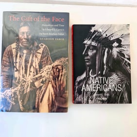 Edward Curtis Gift of the Face a Study of his Work and Photographs
