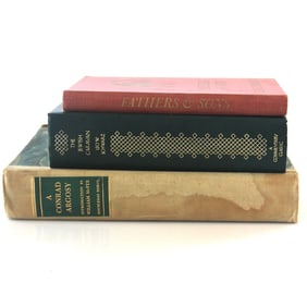 Vintage Hard Cover Books by Joseph Conrad, Leo W Schwarz & Ivan Turgenev