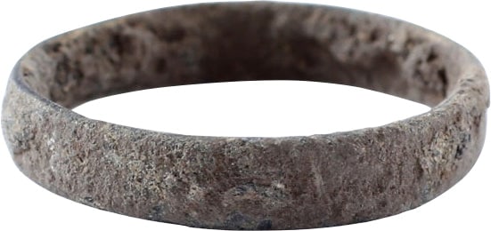 VIKING WARRIOR’S WEDDING RING AS FOUND, 900-1050 AD, SIZE 3 1/2 (1 of 3)