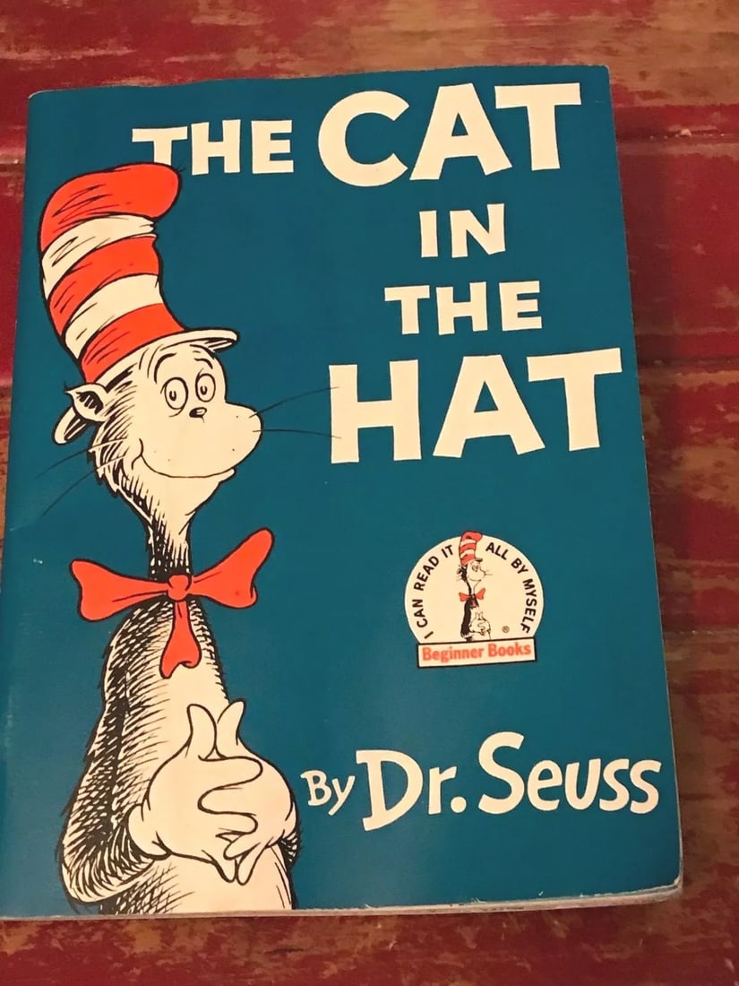 The Cat in the Hat by Dr. Seuss Paperback Pre-Owned 1985 Very Good Condition!: The Cat in the Hat by Dr. Seuss Paperback 1985 Pre-Owned, Very Good Condition No writing, no torn or missing pages Reserve: $45.00 Shipping: Domestic: Flat-rate of $7.00 to anywhere within the contigu