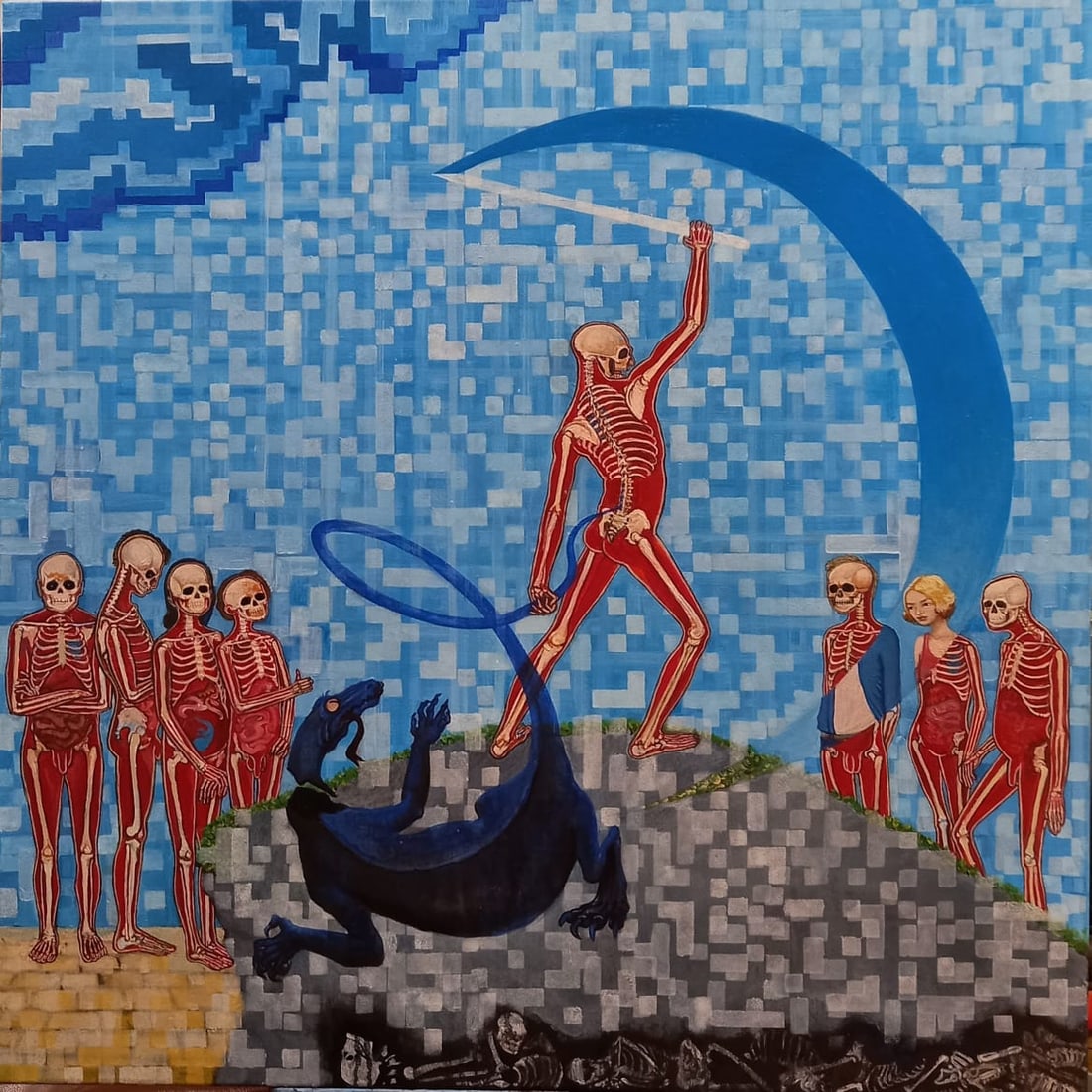 St. George slaying the dragon: Boychuk Yuliya (1 of 1)