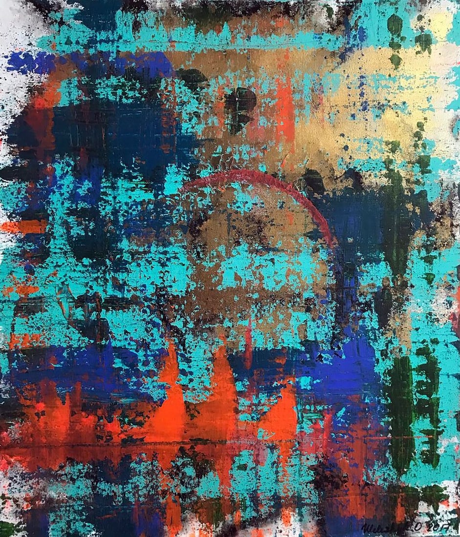 Acrylic painting Scarlet Sails Melezhik Olga: Mel 1 *** ABOUT THIS PAINTING *** * TITLE: "Scarlet Sails" * ARTISTS: Melezhik Olga * SIZE: 50x60 cm/'19.68x23.62 inches' * MEDIUM: acrylic, canvas * HAND PAINTED: Original painting from our collectio