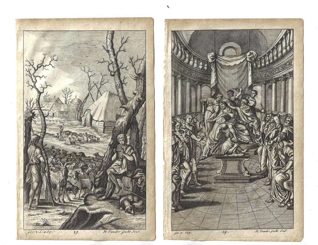 1709 Engravings Works of Virgil (1 of 1)