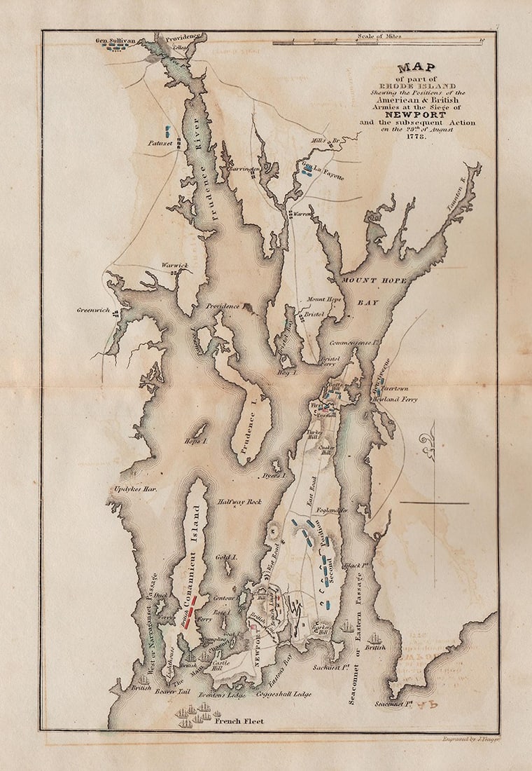 Scarce Marshall map of the Siege of Newport, 1832 (1 of 4)
