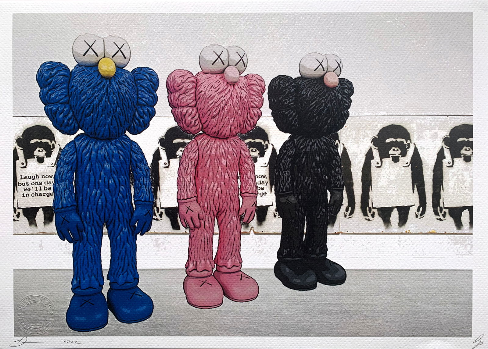 Kaws Signed genuine