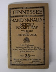 Rand McNally indexed pocket map touristsâ€™ and shippersâ€™ guide