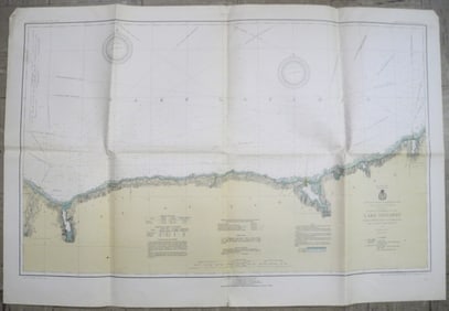 Lake Ontario Little Sodus Bay to Charlotte Lake Ontario Coast Chart No.3