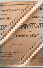 New Official Railroad Map of the United States and Dominion of Canada