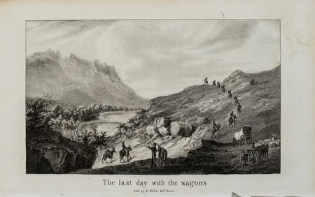 1848 Emory View of The Last Day With the Wagons