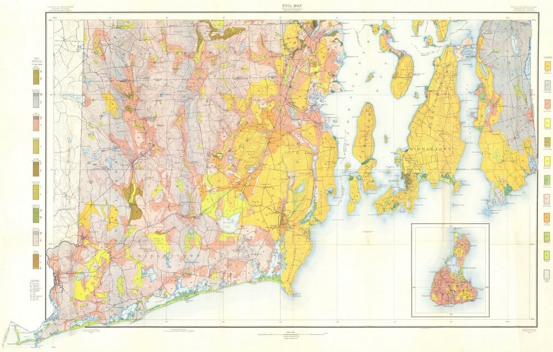 Soil Map. Rhode Island Newport Sheet (1 of 3)