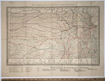 Map of Kansas -