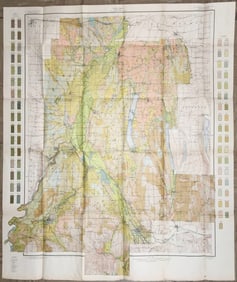 Soil Map New York Livingston County sheet