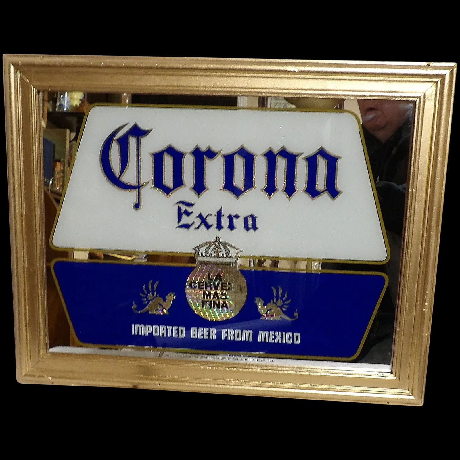 Vintage 1990 Corona Extra Glass Lighted Sign (1 of 7)