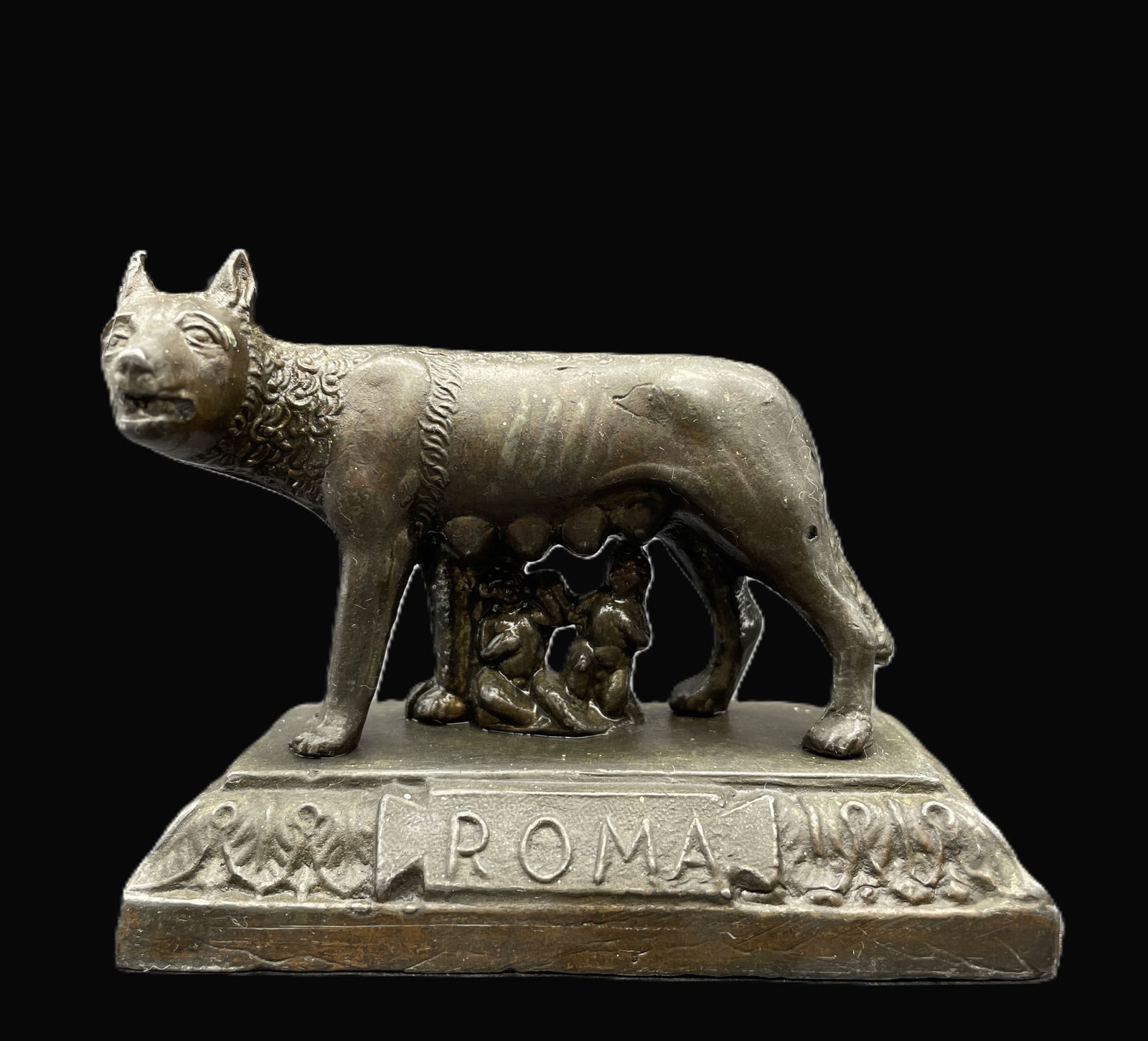 Cast REMUS & ROMULUS "THE CAPITOLINE WOLF" STATUE ROMA (1 of 7)