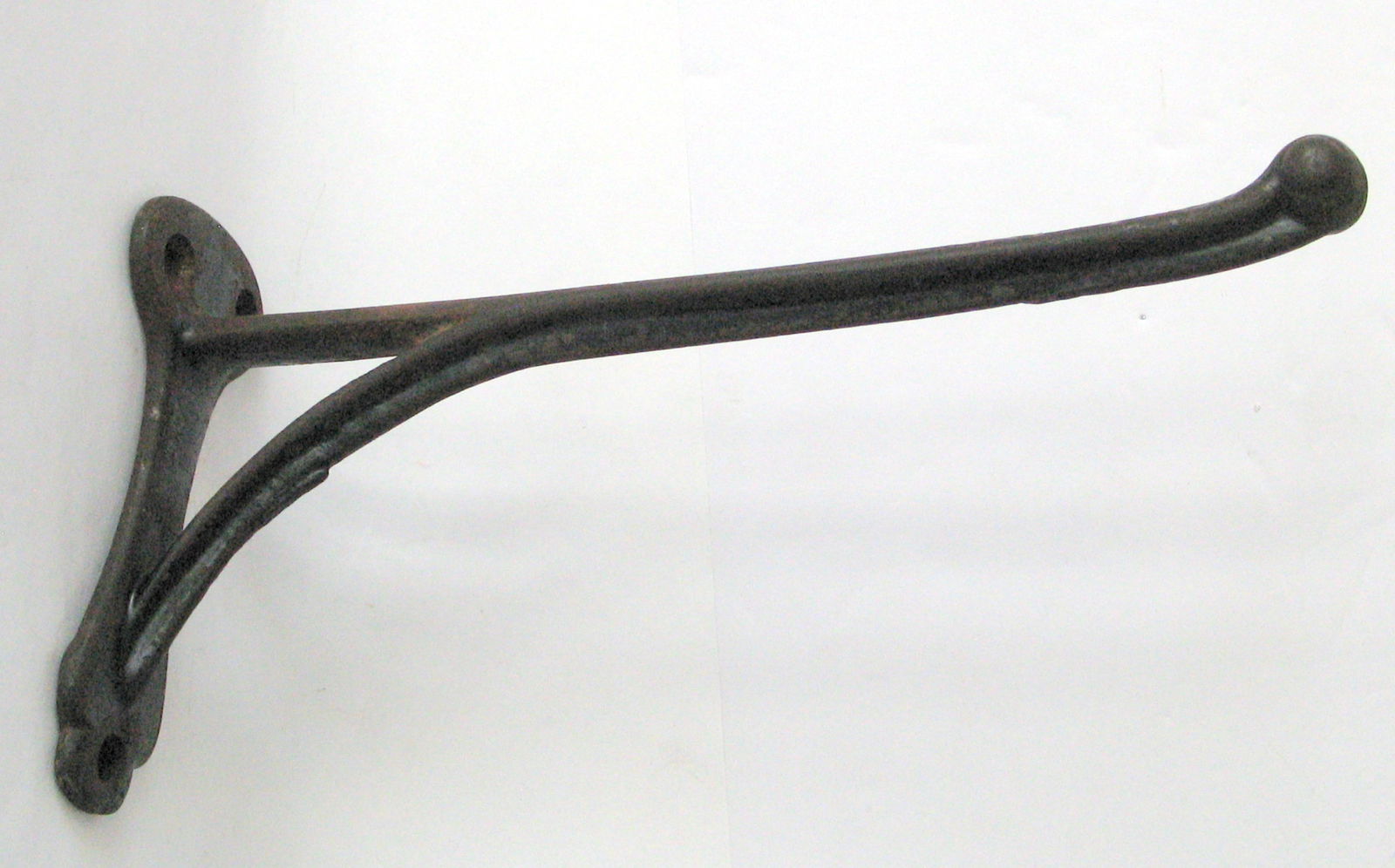 Antique cast iron horse barn bracket. (1 of 4)