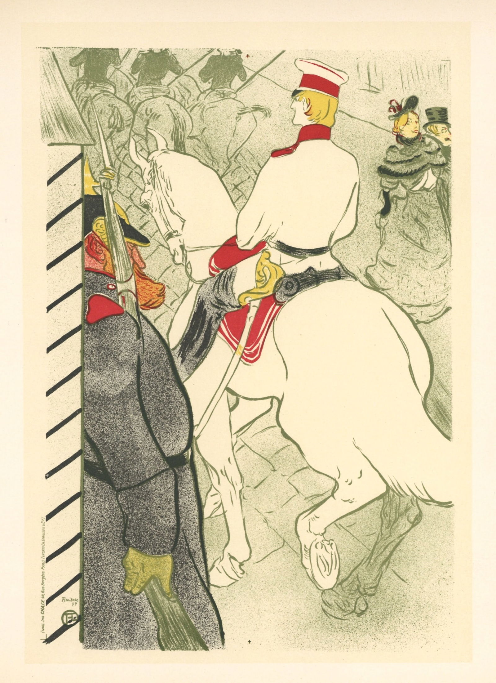 Toulouse-Lautrec lithograph poster "Babylone d'Allemagne" (1 of 1)