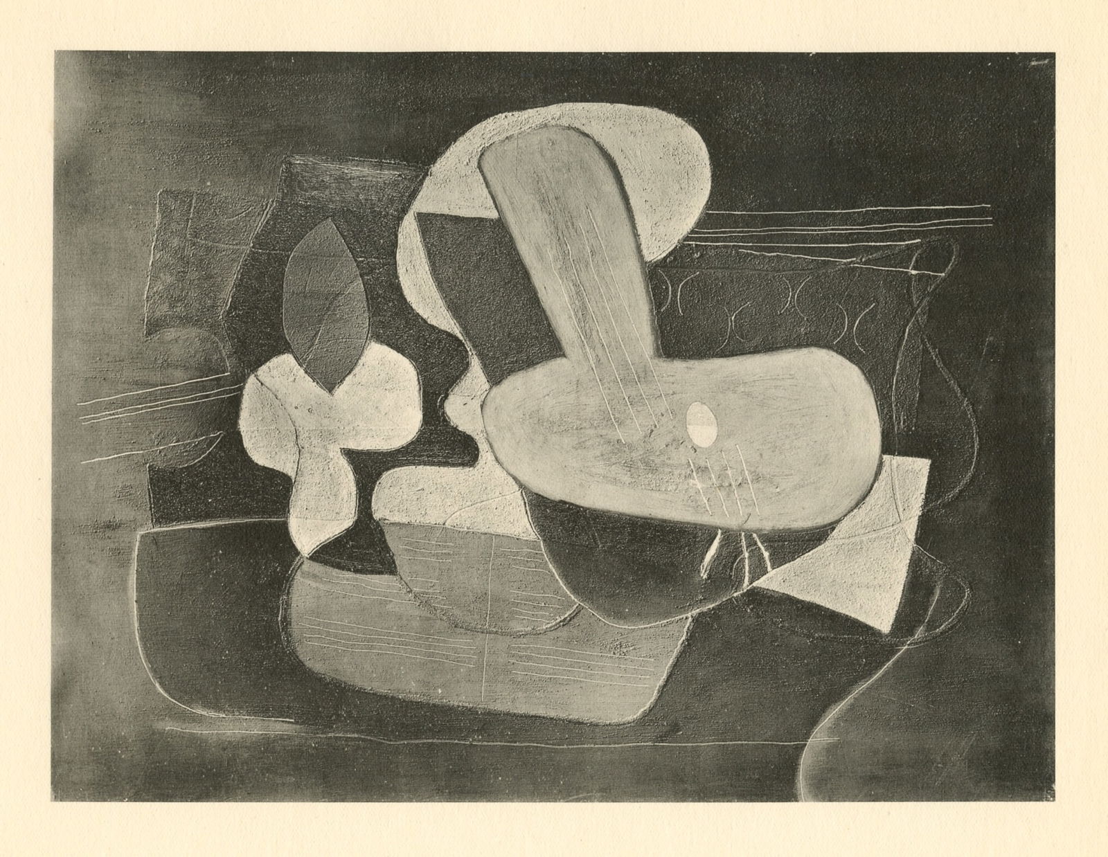 Pablo Picasso - Still Life with Guitar (1 of 1)