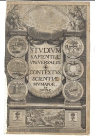 1657 Engraved Illustrated Title Leaf