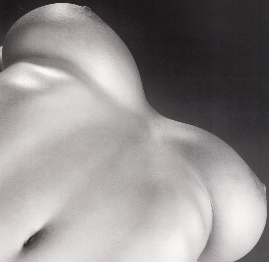 MAPPLETHORPE - Lisa Marie, 1987: Artist: MAPPLETHORPE Print Title: Lisa Marie, 1987 Medium: Duotone Photo-lithograph Printed 1990s in Italy Image size (inches) approx. 10 x 10” Robert Mapplethorpe was an American photographer, 