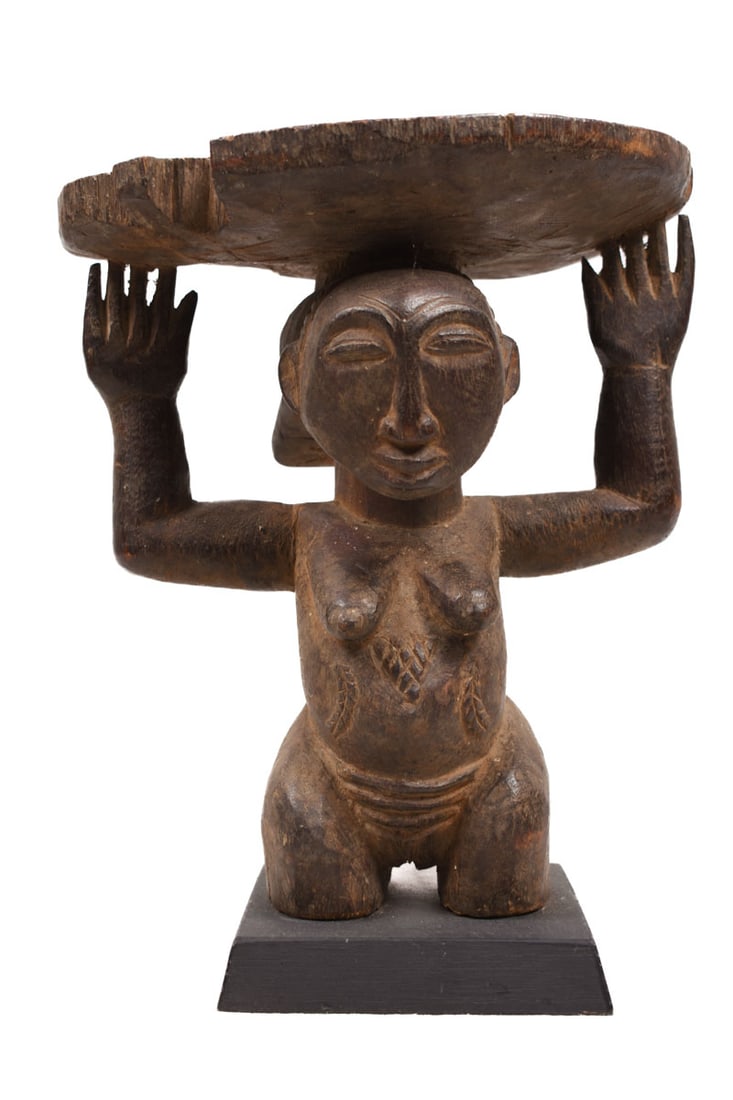Stool – Wood – Luba – DR Congo (1 of 8)