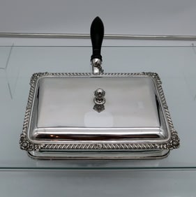 19th Century Antique George IV Old Sheffield Plate Cheese Dish Circa 1820
