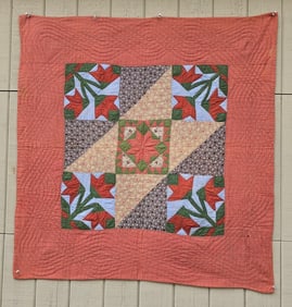 Early crib quilt