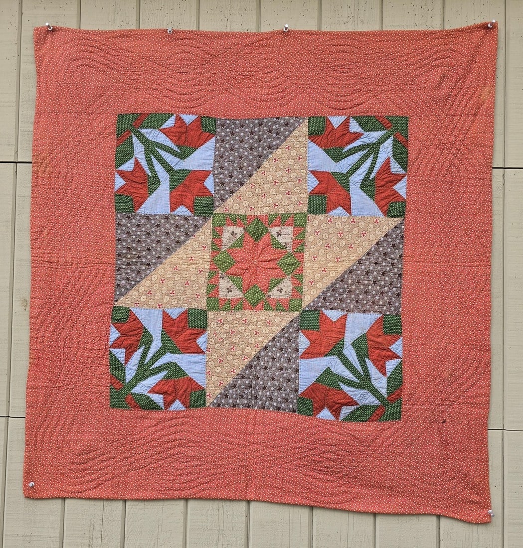Early crib quilt (1 of 8)