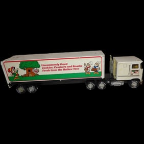 1986 Nylint Keebler Pressed Steel Tractor Trailer Semi Truck 20" USA