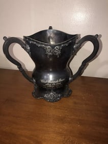 1899 Arlington Club Pursuit Race Loving Cup Trophy Portland Oregon