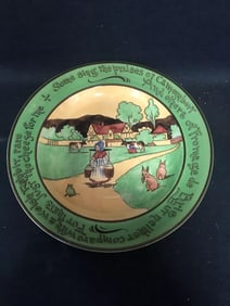 Ye Olde English Rabbit Plate