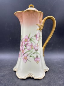 Antique Haviland H&Co. Limoges Chocolate Pot