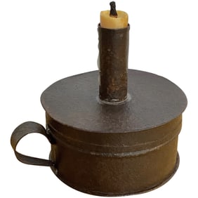 Tinder Box Candle Holder
