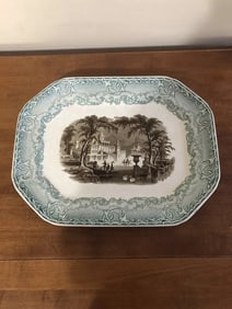 Venus Staffordshire 2 Color Platter